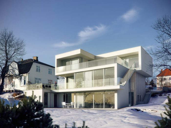 New Villa by Wang-Norderud Arkitekter