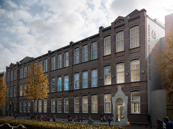 Architectenselectie Geert Groote School Amsterdam gewonnen!