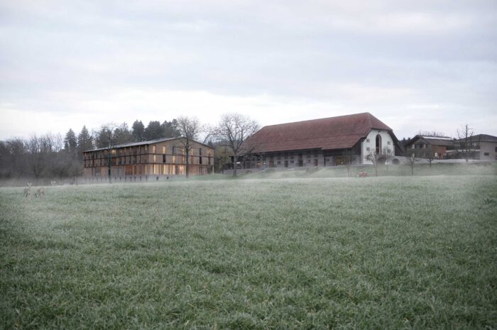 Architekturvisualsierung, Murhof betreutes Wohnen und Pflege