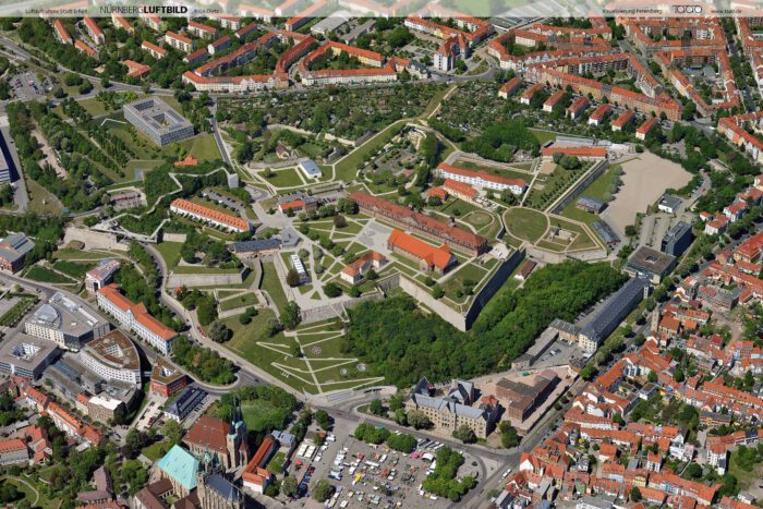 Visualisierung zur Daueranlage auf dem Petersberg im Rahmen der BUGA Erfurt 2021